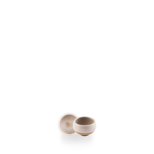 Stonecast 2 oz. Speckled White Dip Pot