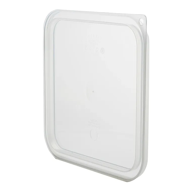 CamSquare 6 and 8 Qt. Translucent Square Food Pan Seal Cover