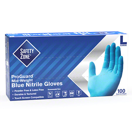 Small Blue Powder-Free Nitrile Gloves