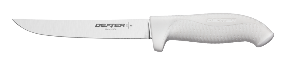 SofGrip™ Wide Boning Knife, 6", Black