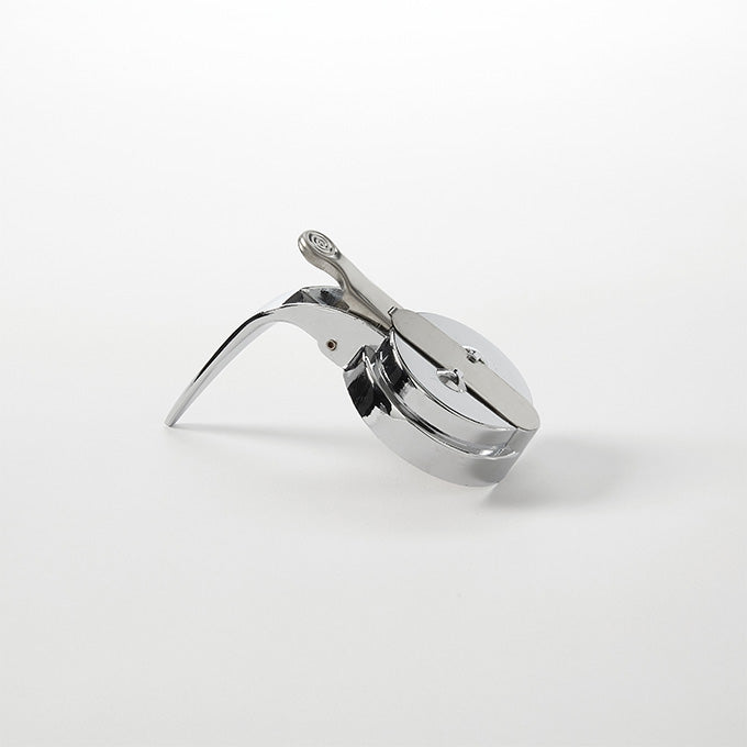 Syrup Dispenser Lid. Chrome Plated Steel