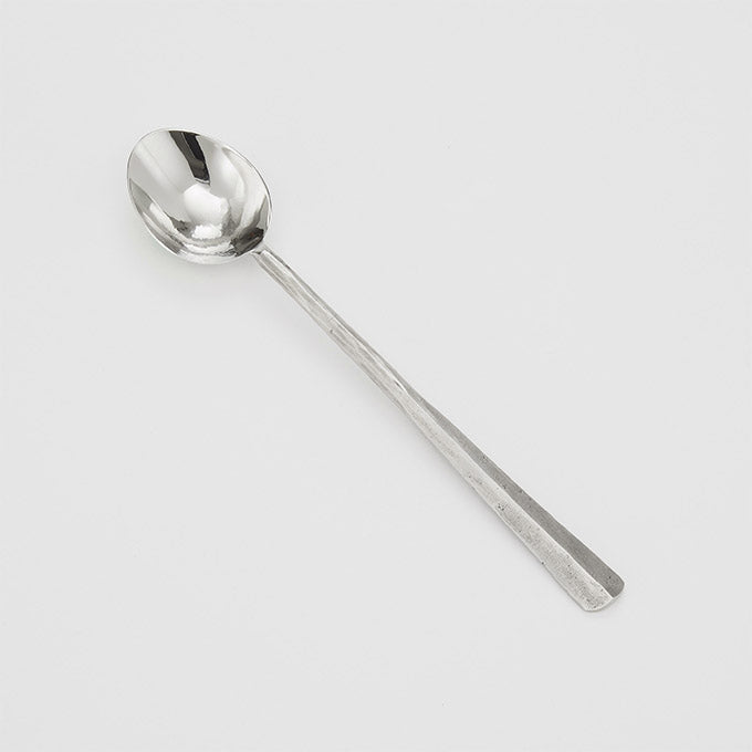 Amano 9-3/8"L Stainless Steel Salad Spoon, Hand Forged