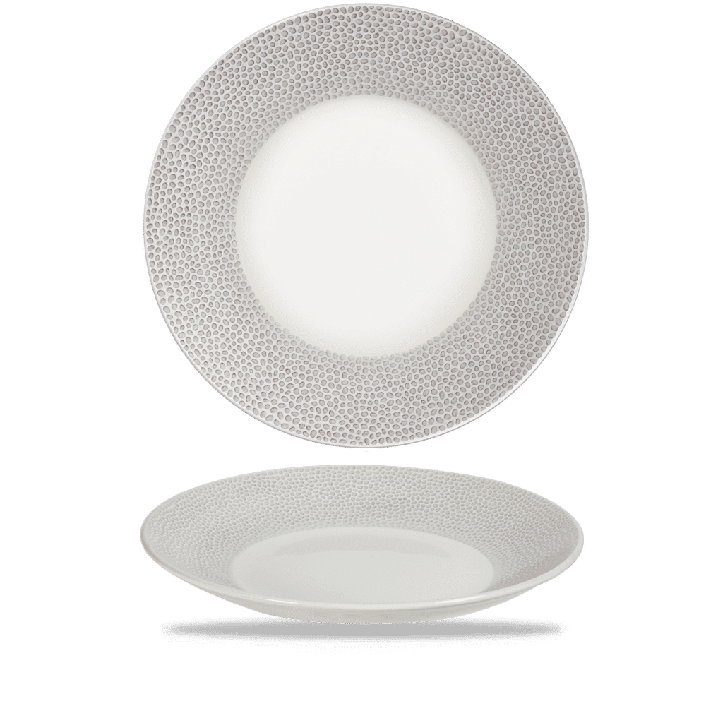 Stonecast Isla 11" Shale Grey Coupe Plate