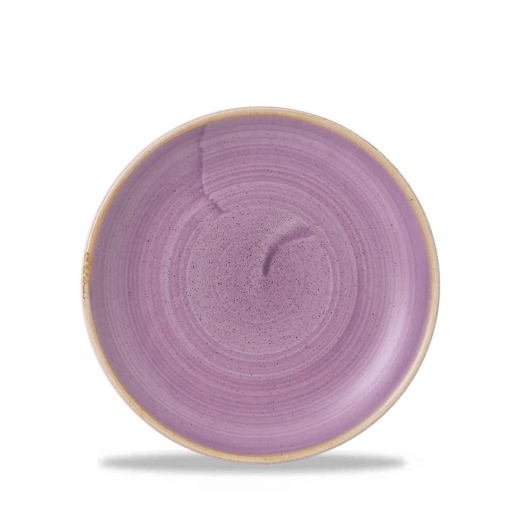 Stonecast 6 1/2" Lavender Coupe Plate