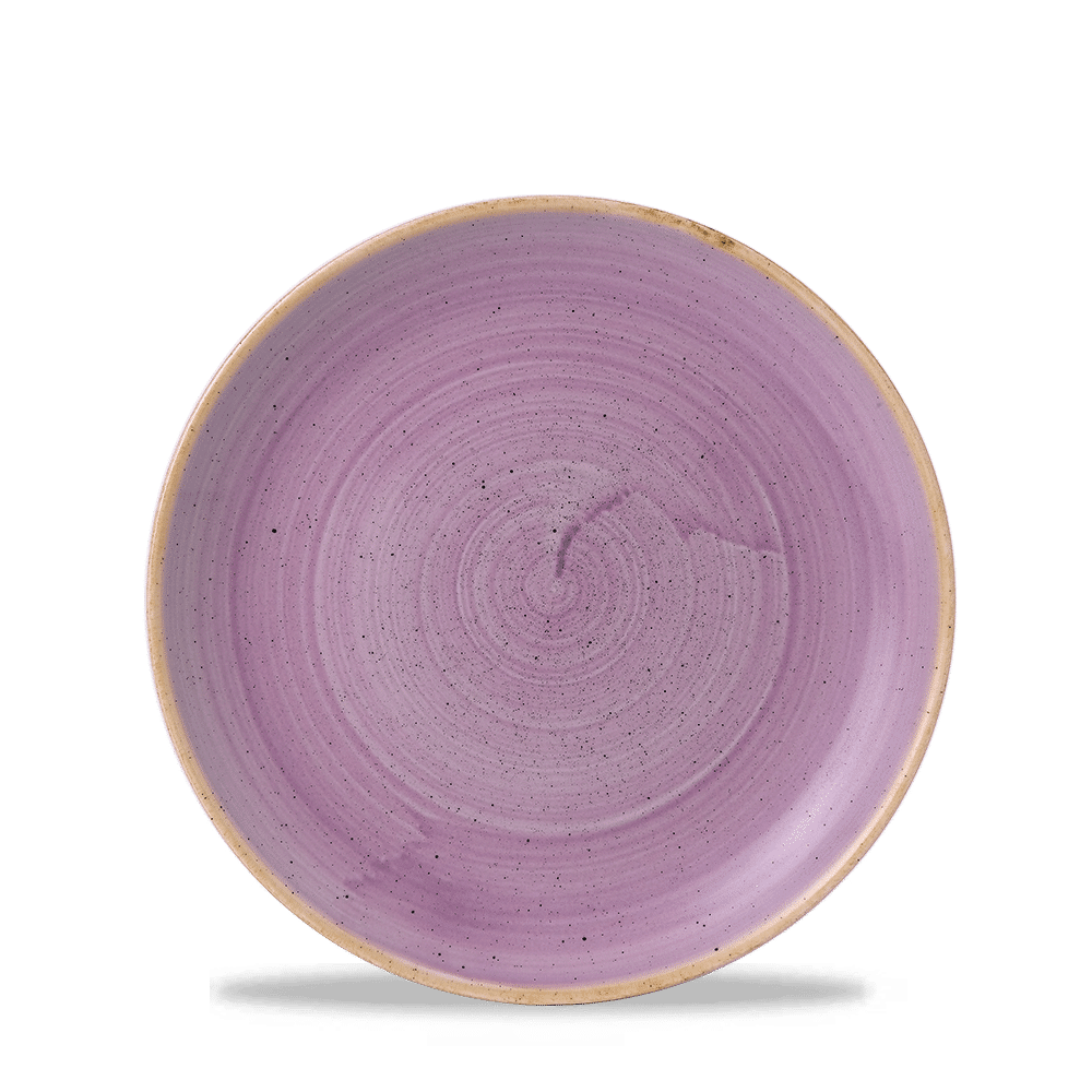 Stonecast 8 2/3" Lavender Coupe Plate