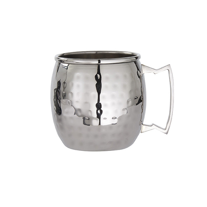 16 oz. Moscow Mule Mug, Hammered Stainless Steel