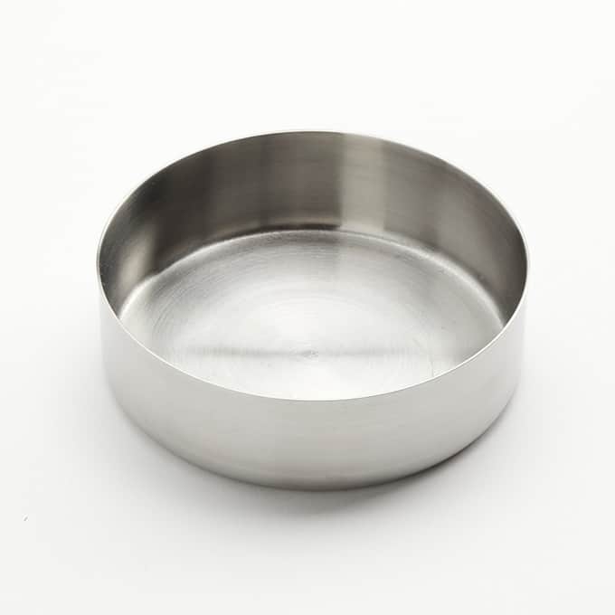 8 oz. Round Bowl, Satin Finish