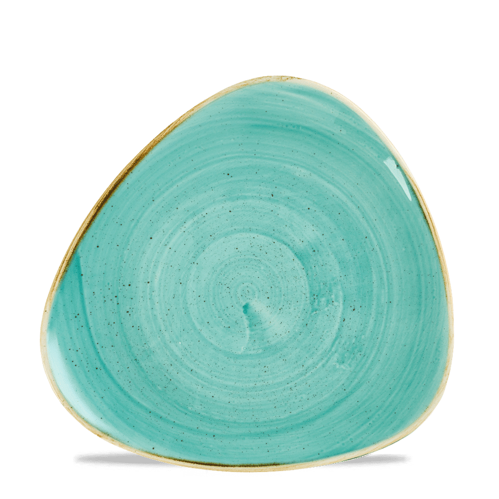 Stonecast 9" Mint Triangle Plate