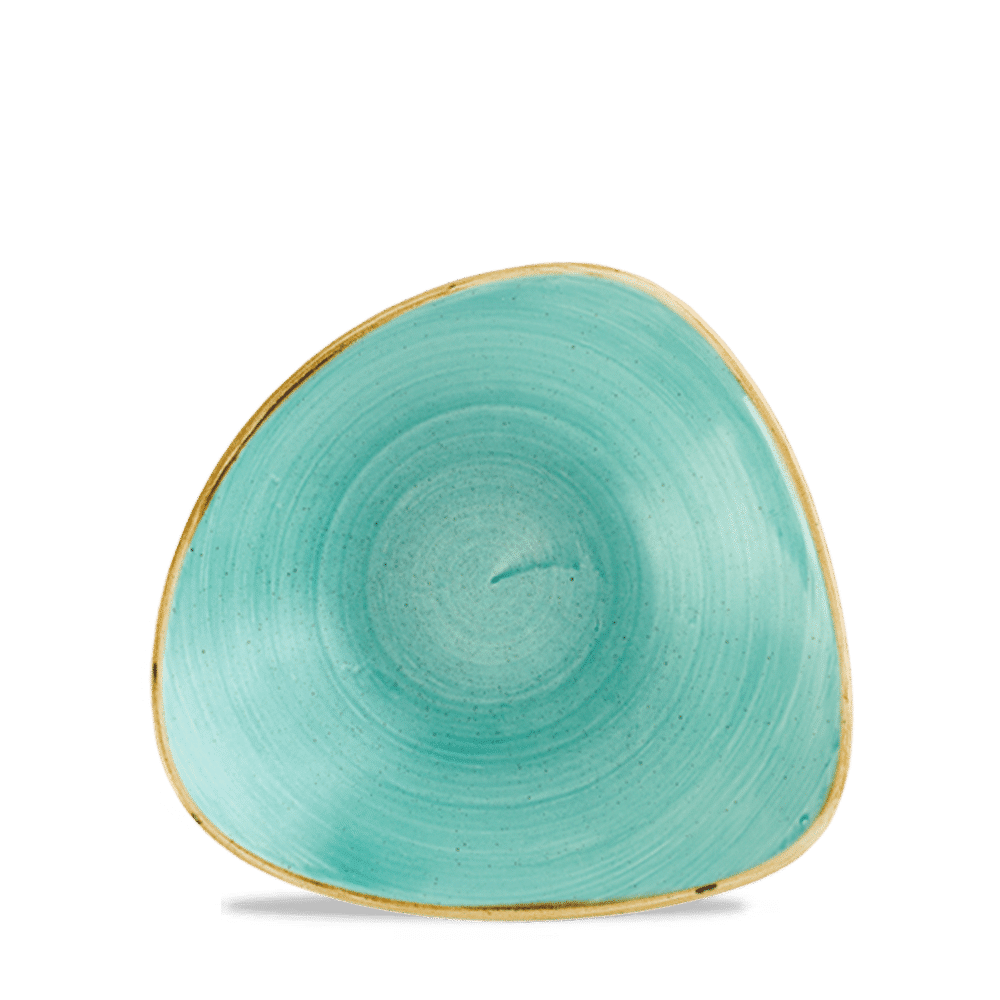 Stonecast 9.15 oz. Mint Triangle Bowl