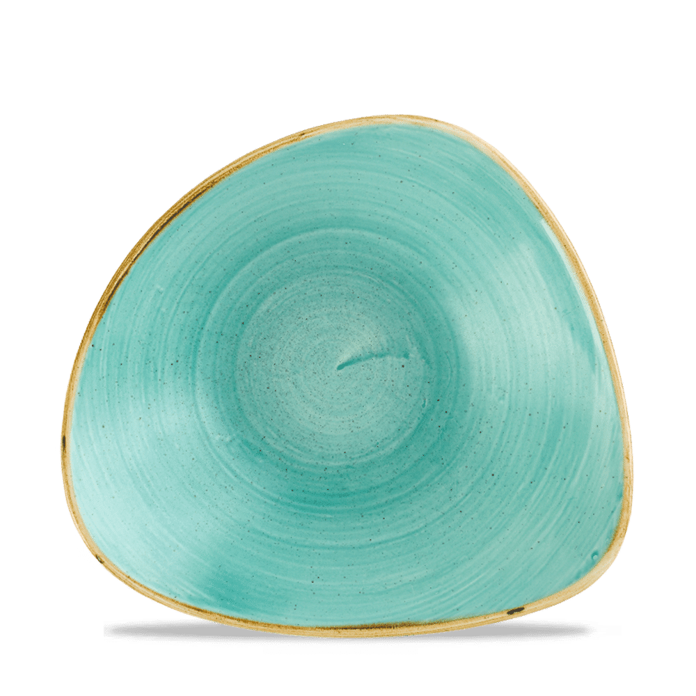 Stonecast 21 oz. Mint Triangle Bowl