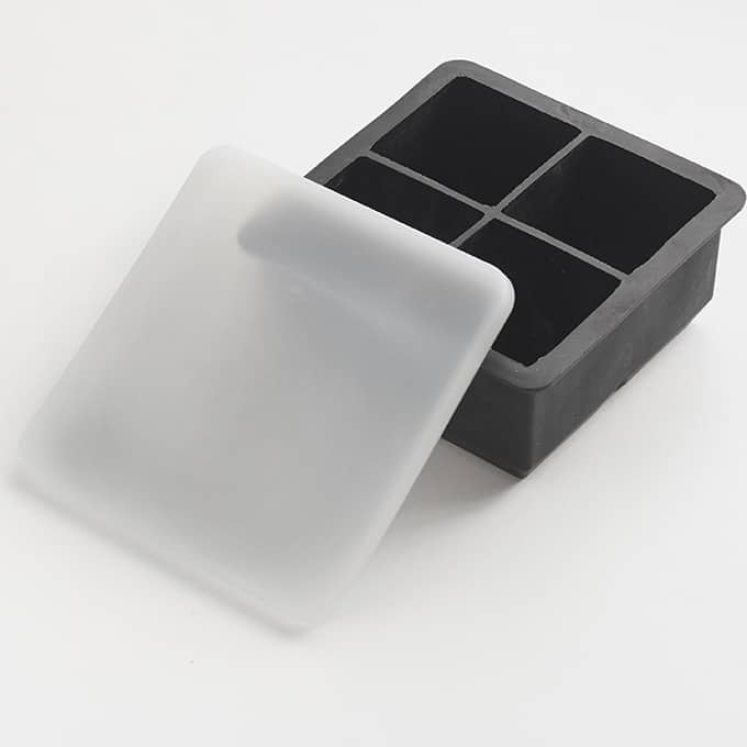 Ice Mold, (4) 2" Square Cubes