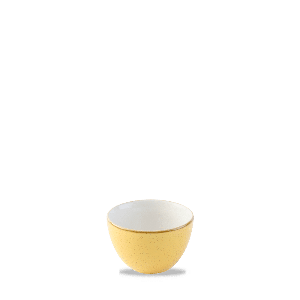 Stonecast 8 oz. Mustard Seed Yellow Sugar Bowl