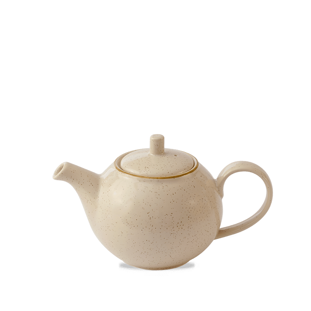 Stonecast 15 oz. Nutmeg Cream Beverage Pot