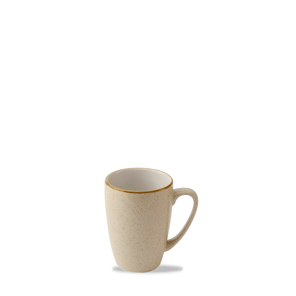 Stonecast 12 oz. Nutmeg Cream Stonecast Nutmeg Cream Profile Mug