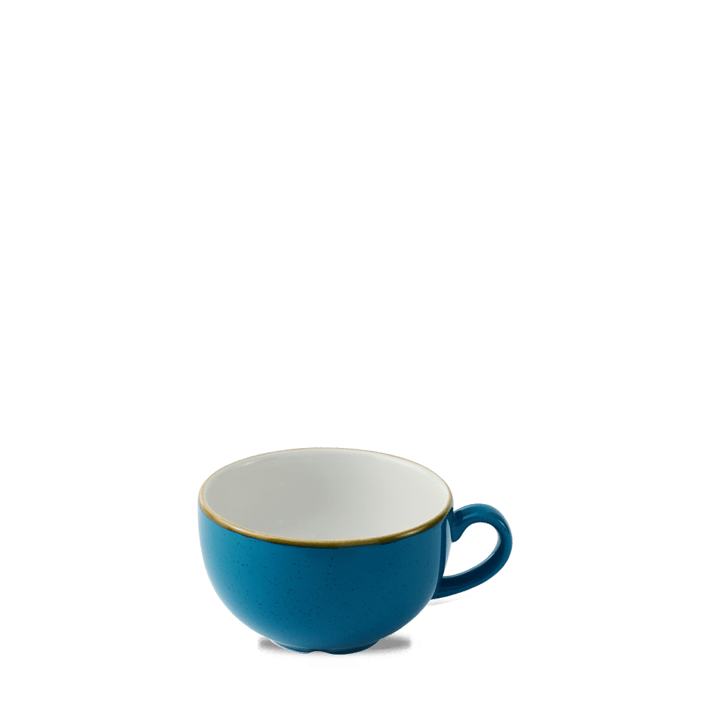 Stonecast 12 oz. Java Blue Cafe Cappuccino Cup