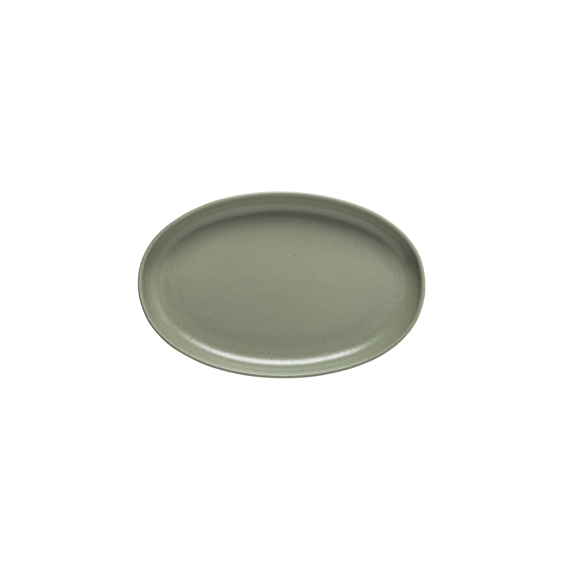 Pacifica Oval Plate/platter, 9", Artichoke
