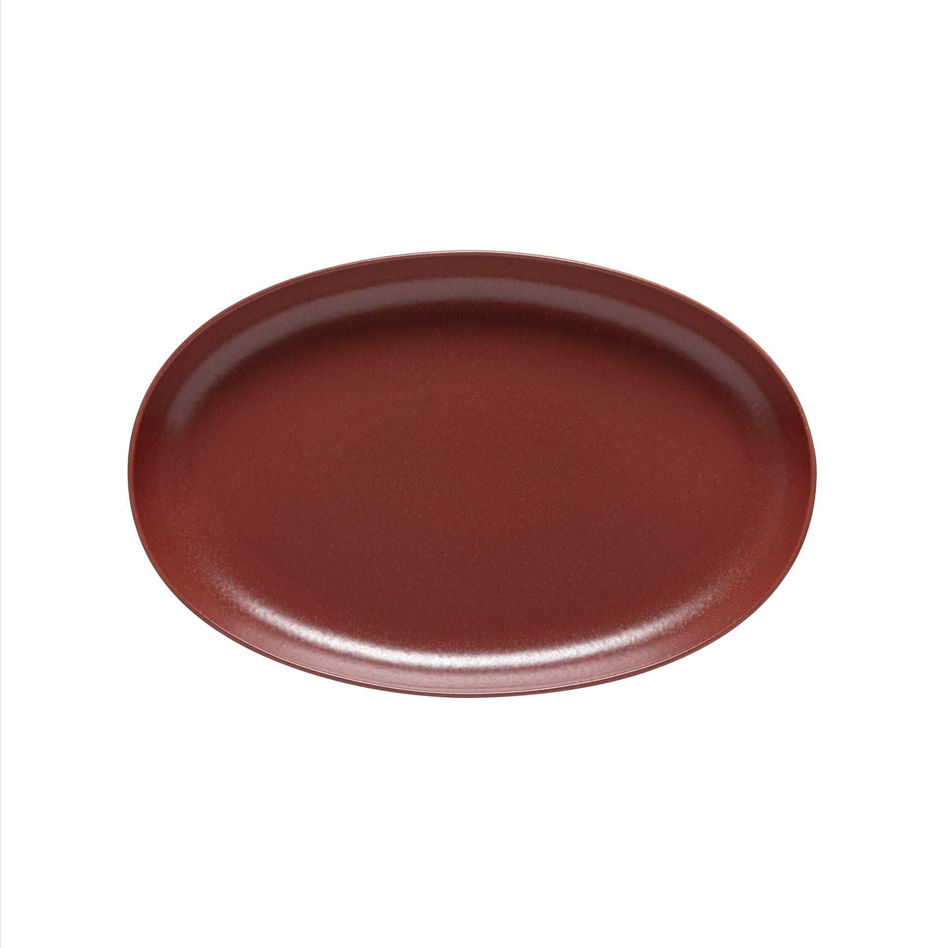 Pacifica Oval Platter, 13", Cayenne