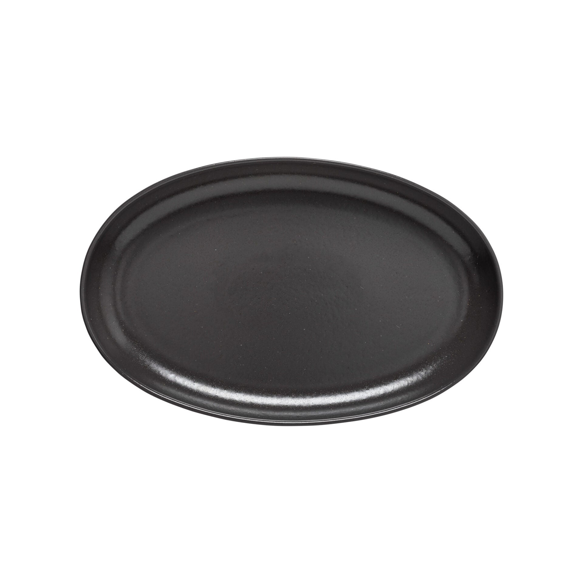 Pacifica Oval Platter, 13", Seed Grey