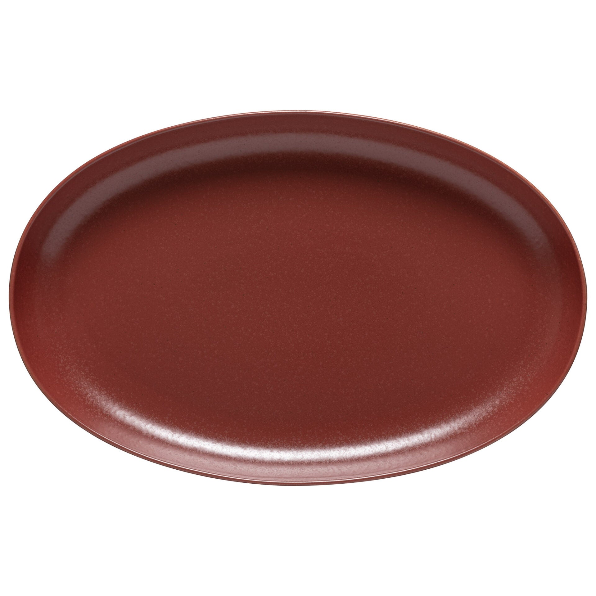 Pacifica Oval Platter, 16", Cayenne