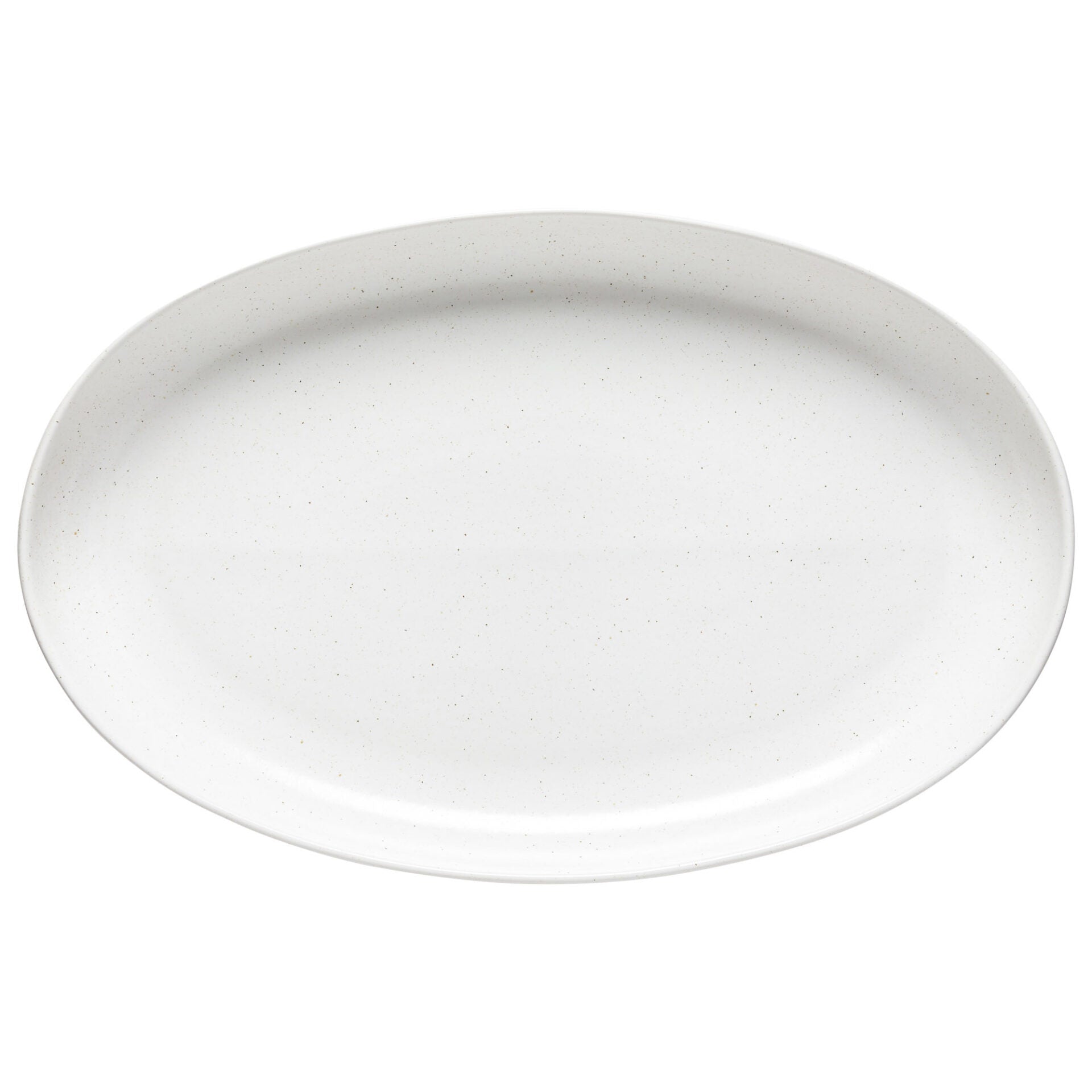 Pacifica Oval Platter, 16", Seed Grey