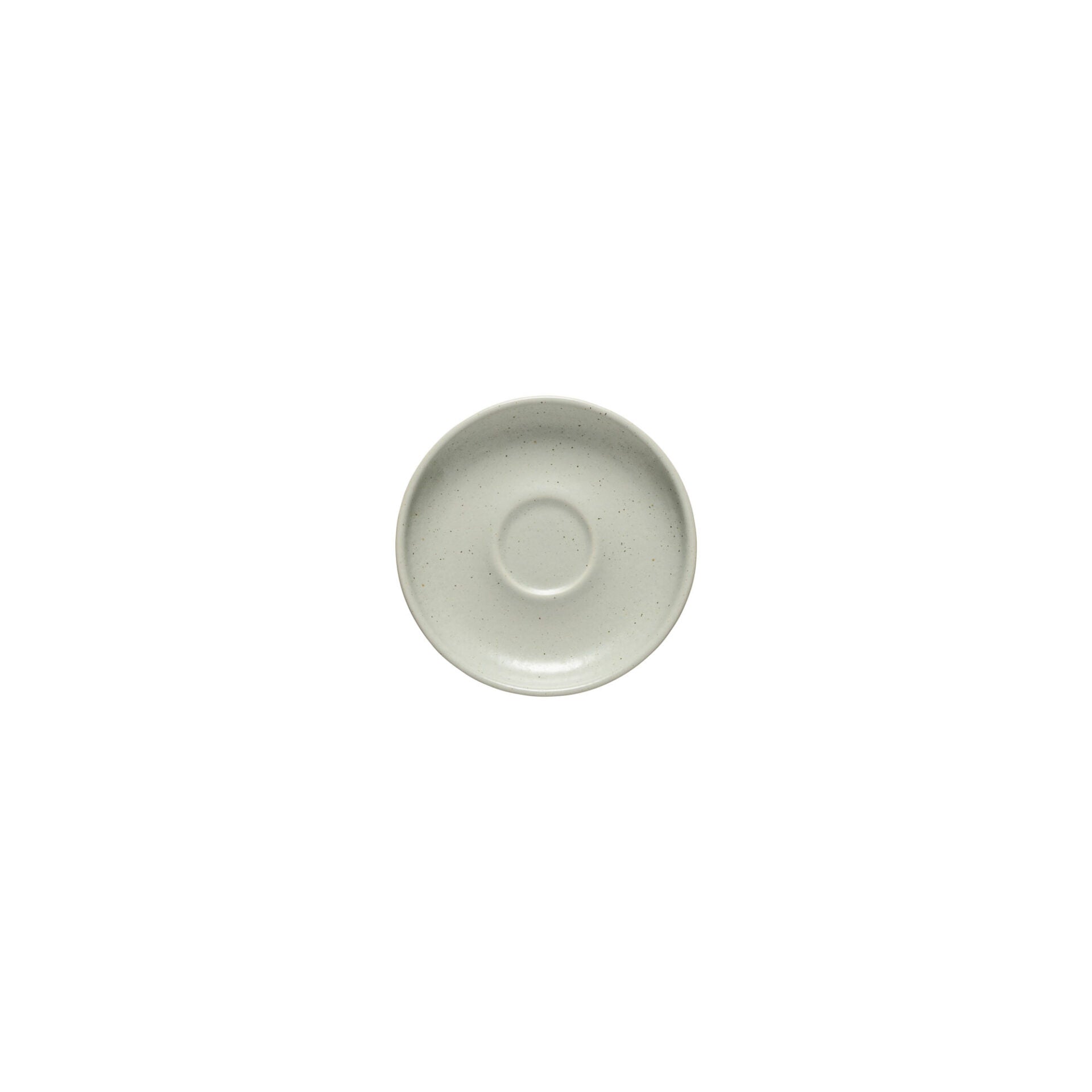 Pacifica Coffee Saucer, 7/8", Oyster Grey