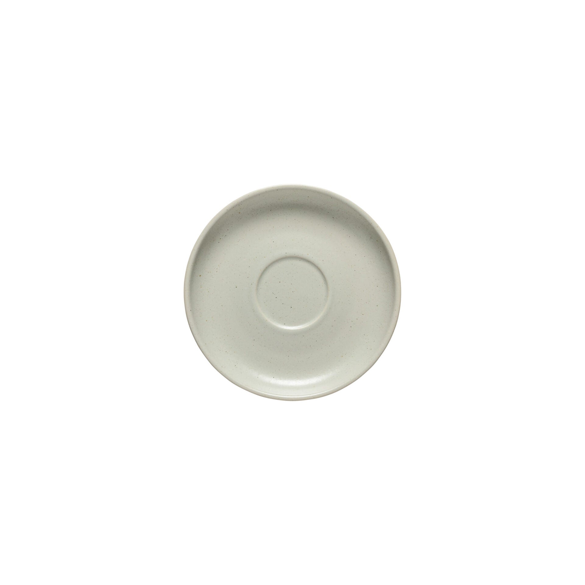 Pacifica Tea Saucer, 7/8", Oyster Grey