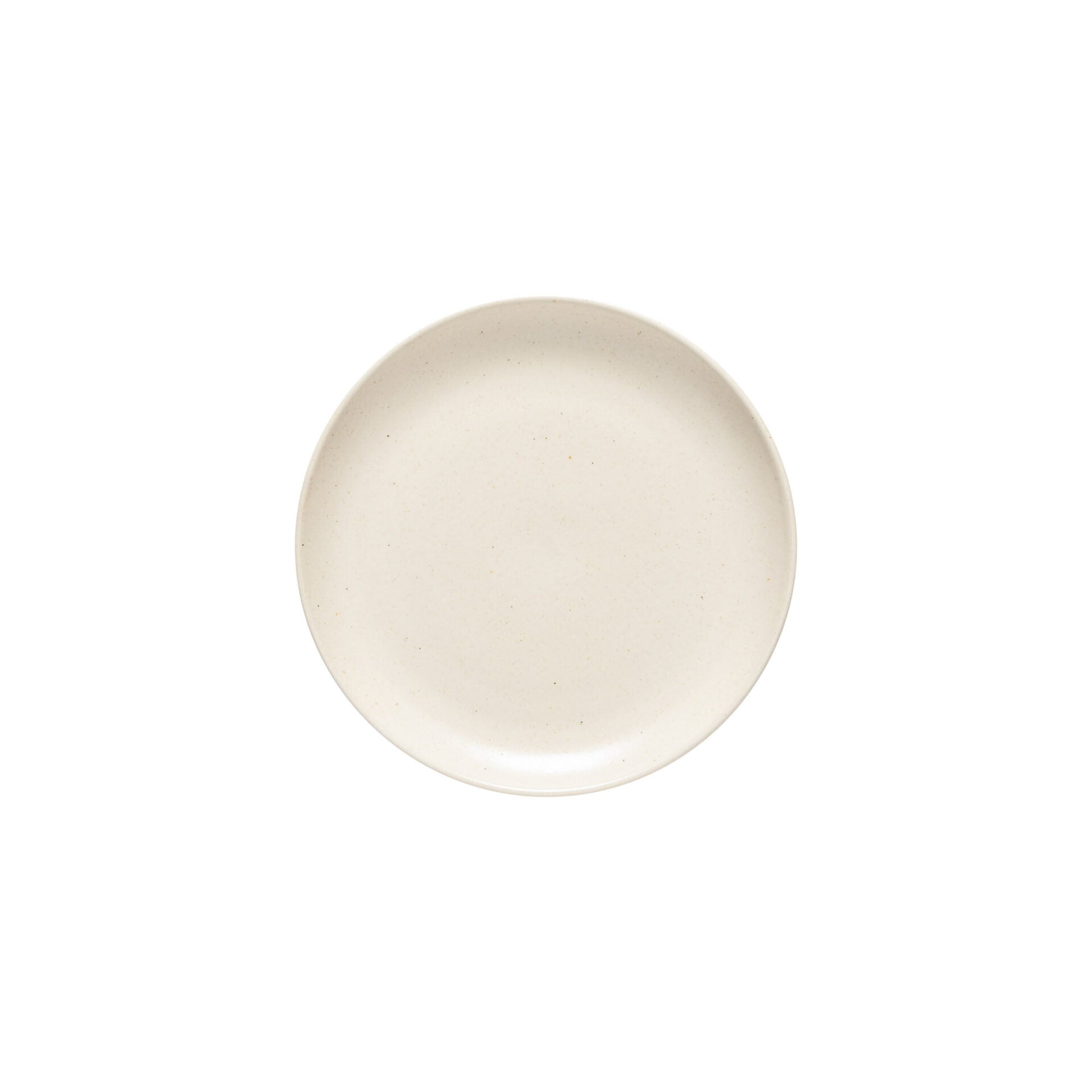 Pacifica Round Plate, 8", Vanilla