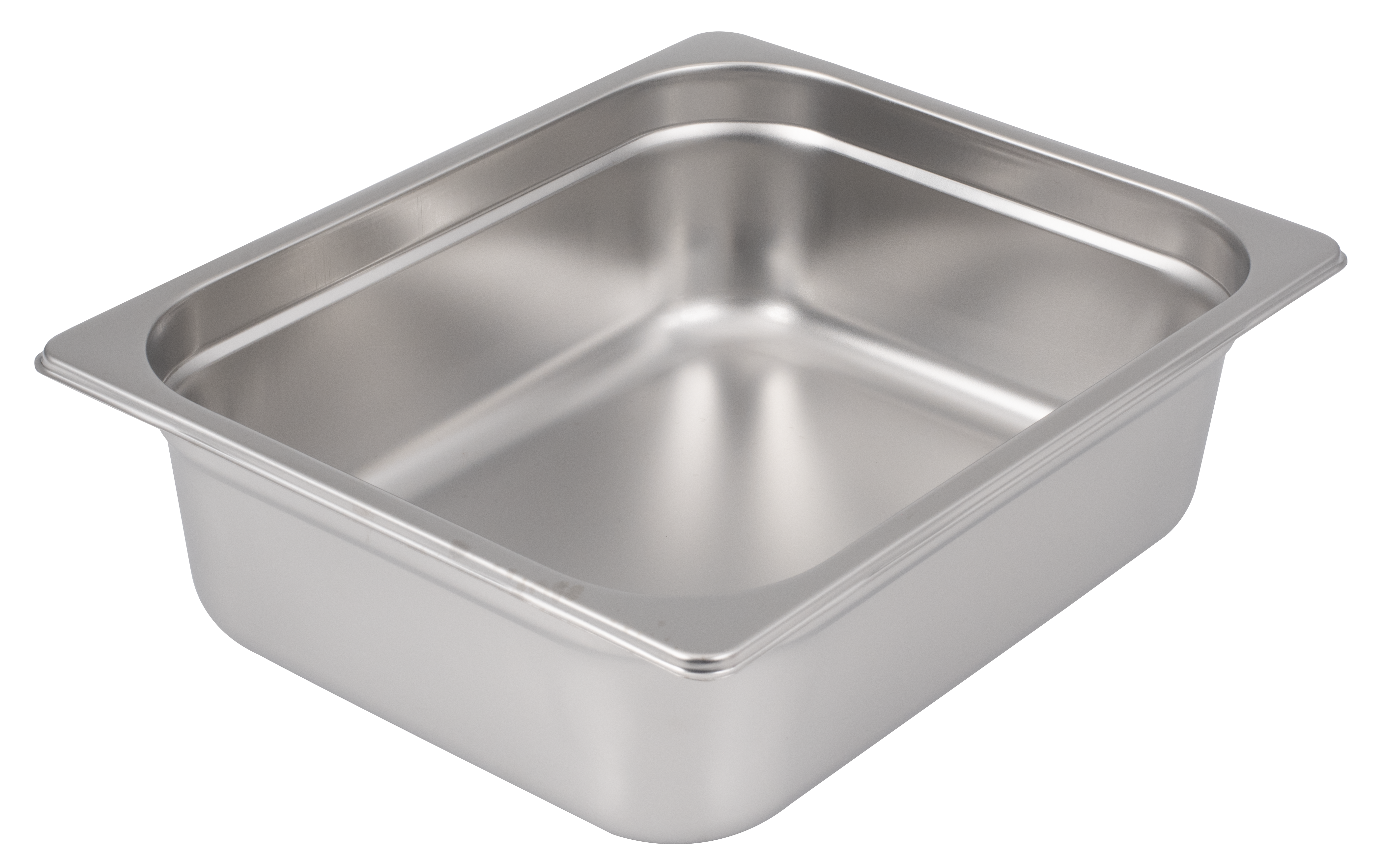 Steam Table Pan, Half Size, 4"D, Anti-Jam, 25 Gauge