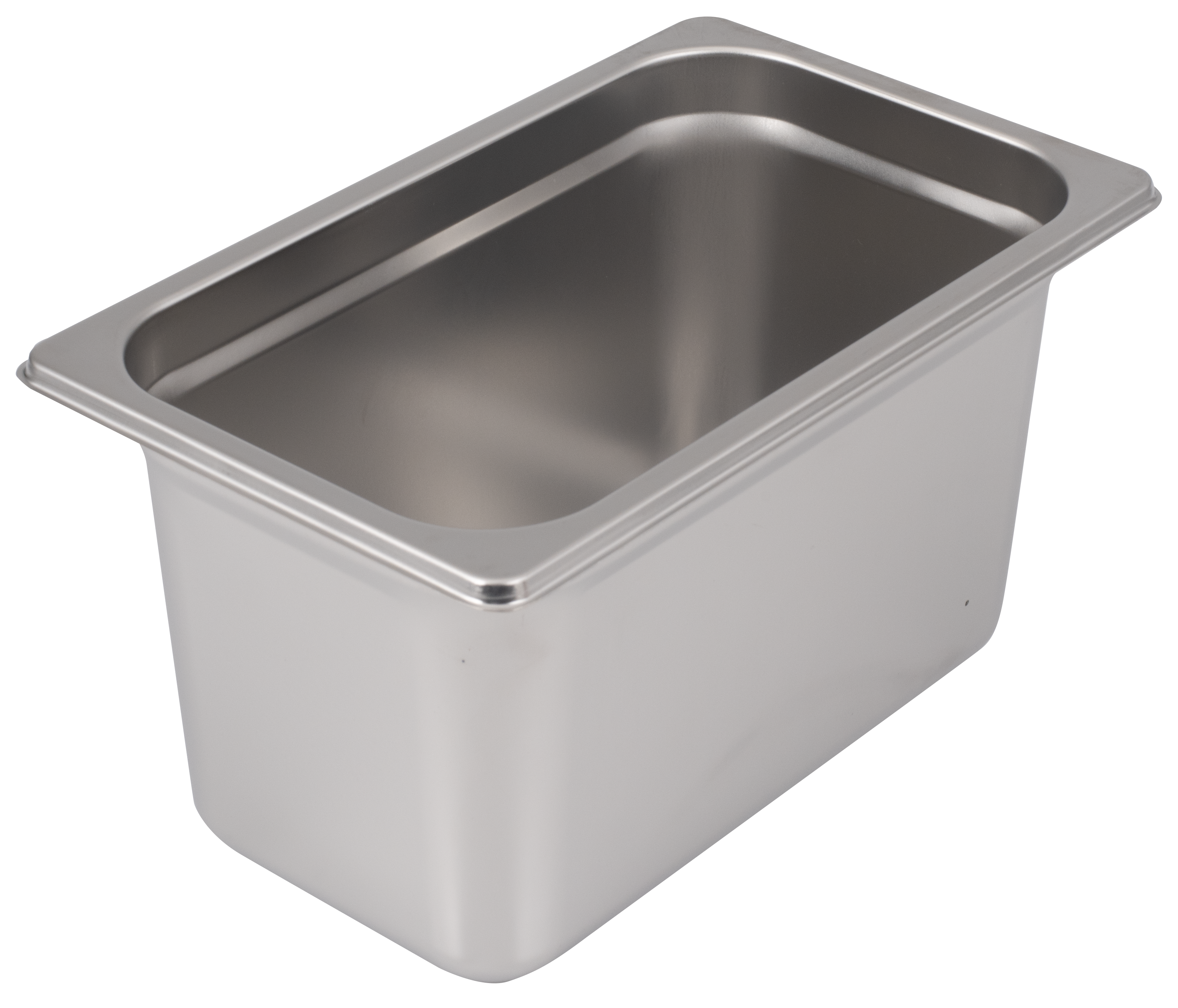 Steam Table Pan, 1/4 Size, 6"D, Anti-Jam, 25 Gauge