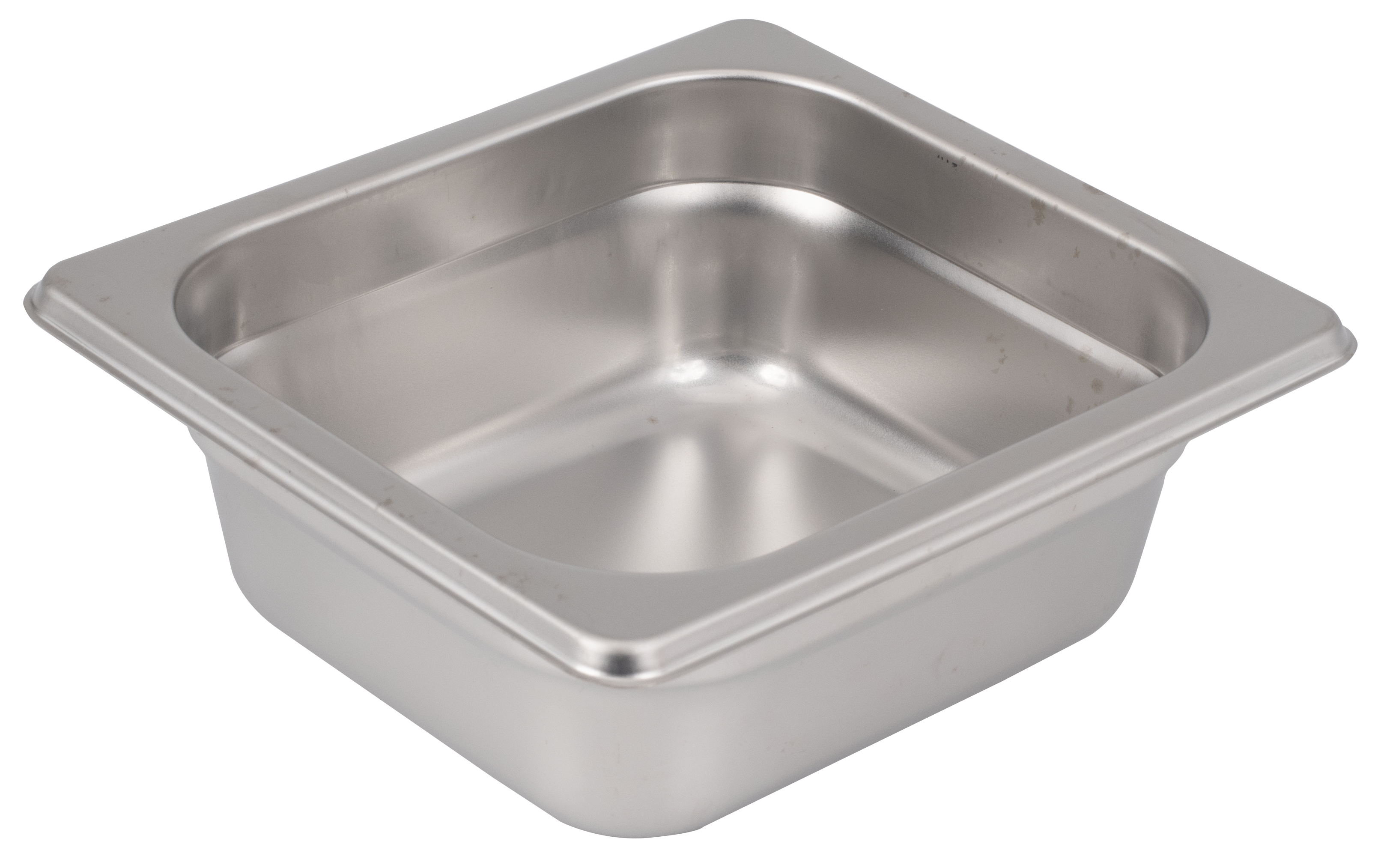 Steam Table Pan, 1/6 Size, 2.5"D, Anti-Jam, 25 Gauge