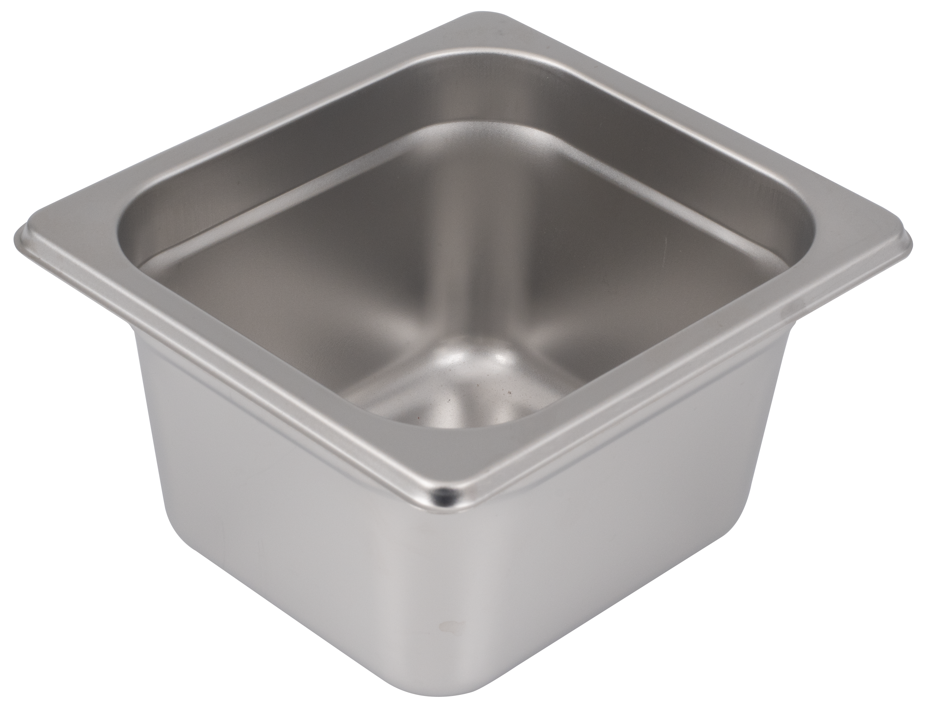 Steam Table Pan, 1/6 Size, 4"D, Anti-Jam, 25 Gauge
