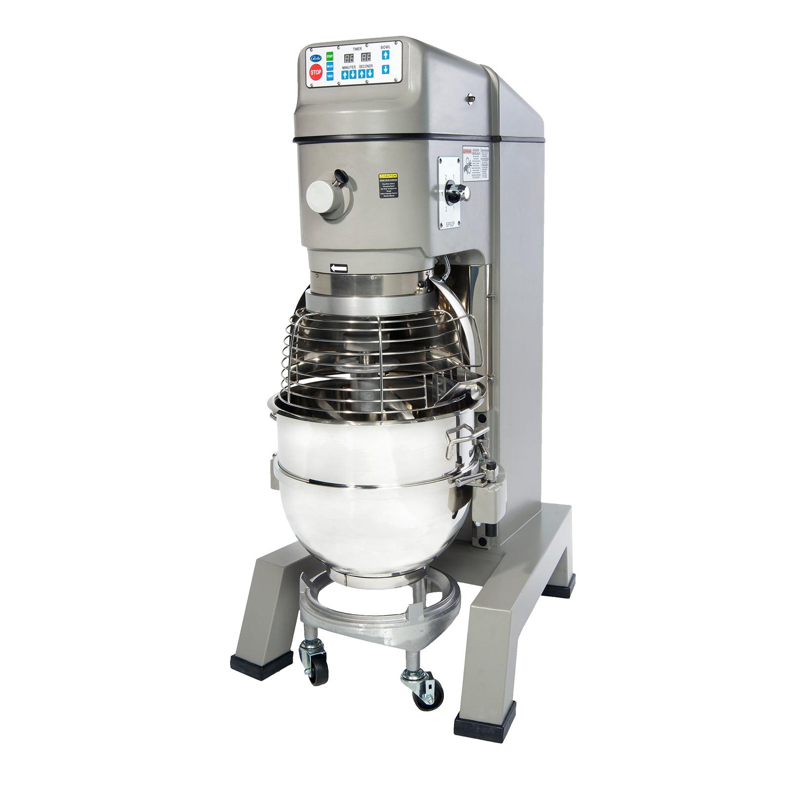 Planetary Pizza Mixer, floor model, 4-speed (fixed), 60 qt. 