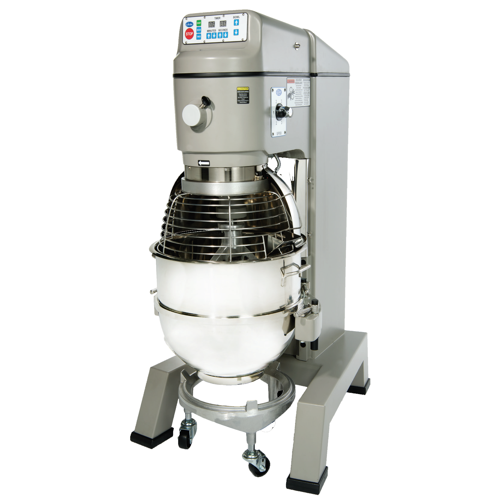 Planetary Mixer, floor model, 4-speed (fixed), 80 qt. (75.7 
