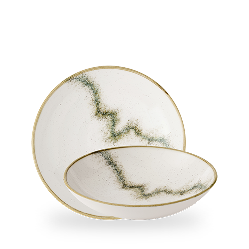Stonecast 40 oz. Barley White Coupe Bowl