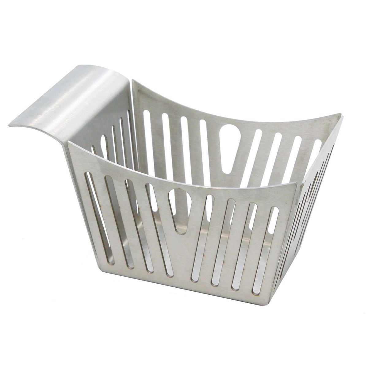 Side Basket, 5-3/8" x 3-3/8" x 3-1/8", satin finish
