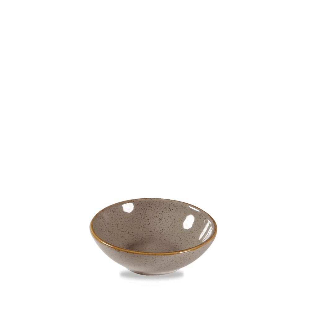 Stonecast 7 oz. Peppercorn Grey Round Bowl