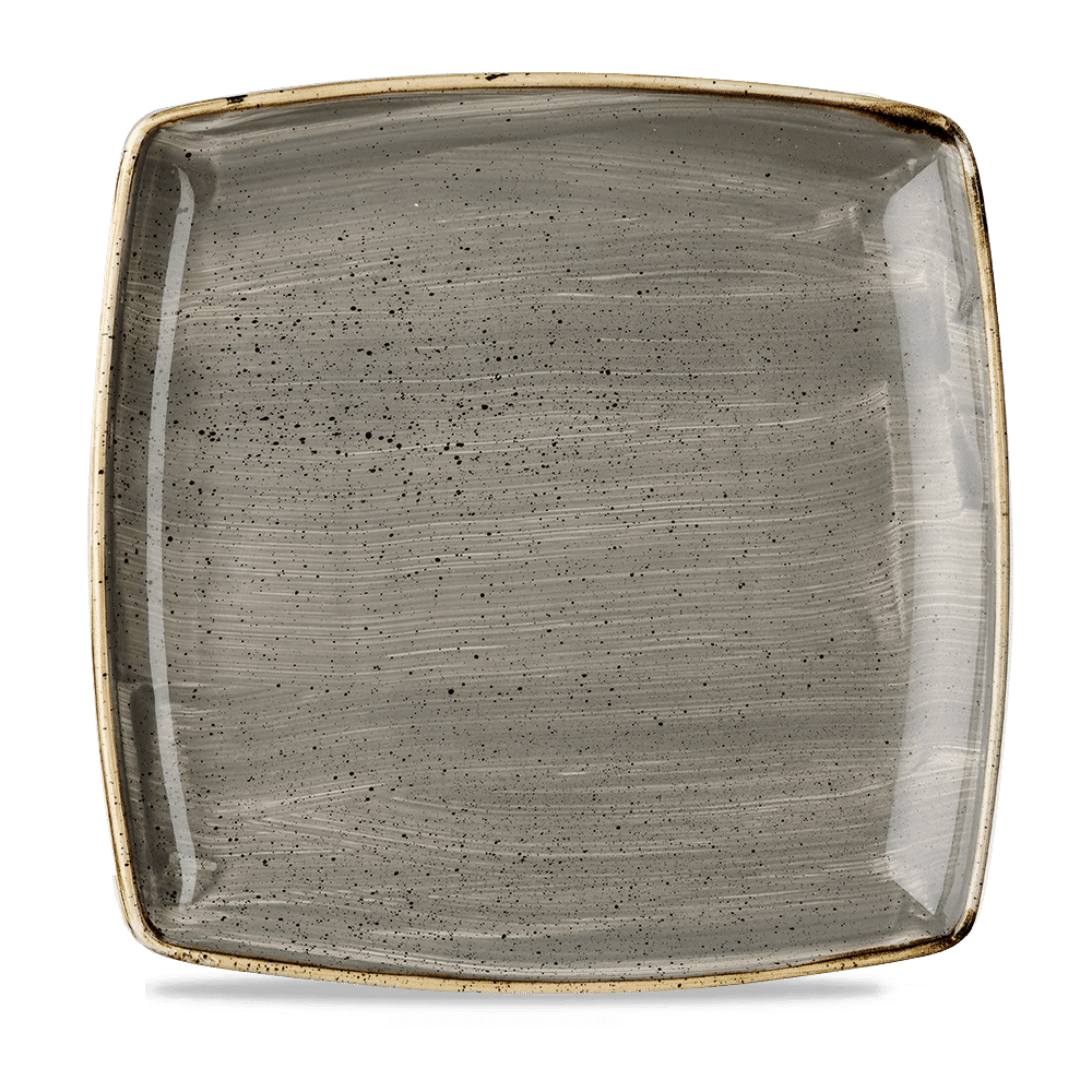 Stonecast 10-1/2" Peppercorn Grey Deep Plate