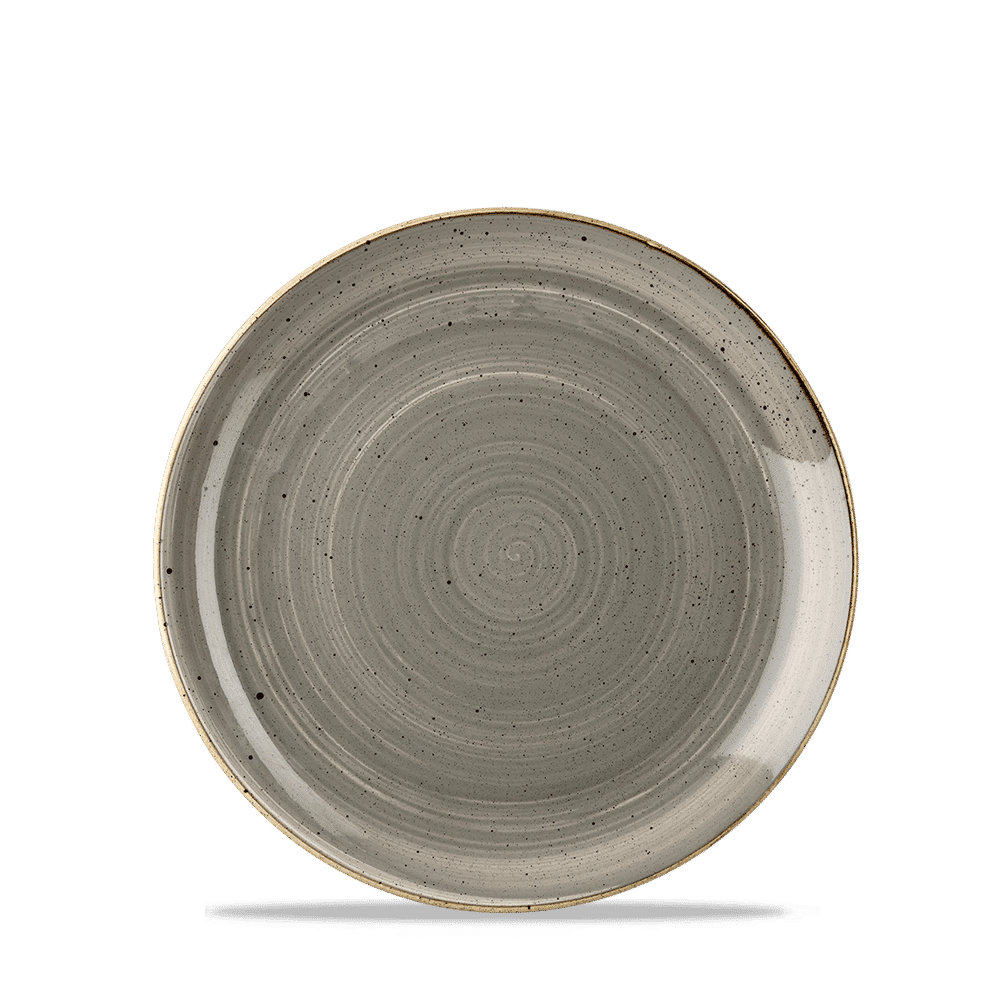 Stonecast 6 1/2" Peppercorn Grey Coupe Plate