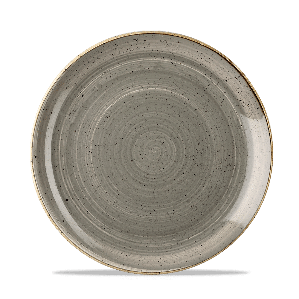Stonecast 8 2/3" Peppercorn Grey Coupe Plate