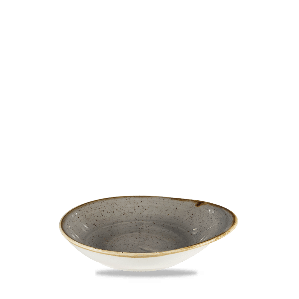 Stonecast 6 oz. Peppercorn Grey Round Dish