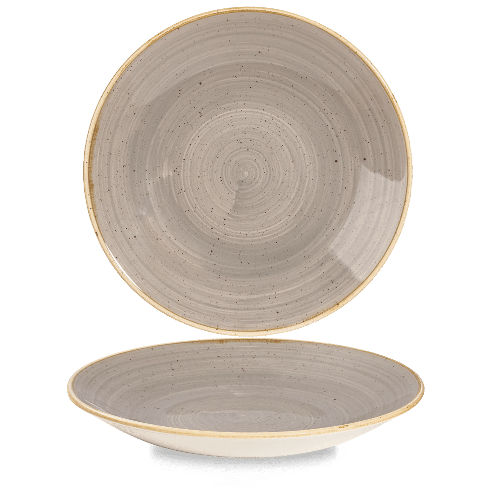 Stonecast 11" Peppercorn Grey Coupe Plate