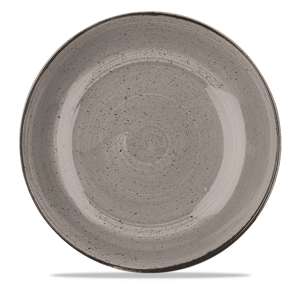 Stonecast 84-1/2 oz. Peppercorn Grey Coupe Bowl