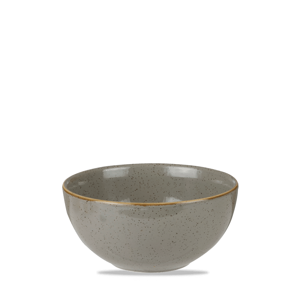 Stonecast 16 oz. Peppercorn Grey Soup Bowl