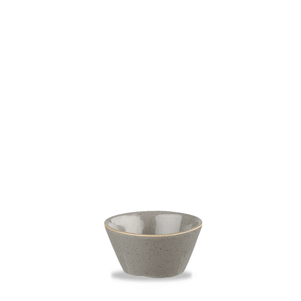Stonecast 3 oz. Peppercorn Grey Sauce Dish
