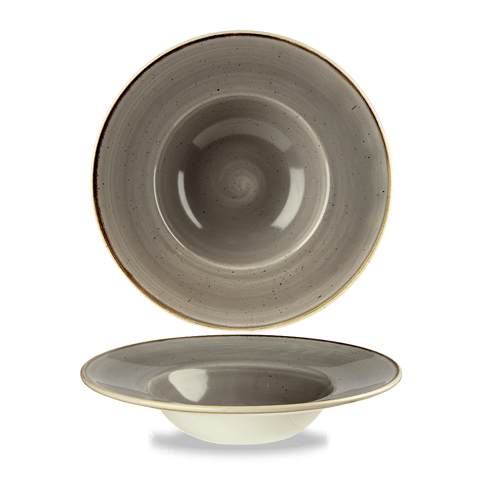 Stonecast 10 oz. Peppercorn Grey Round Bowl