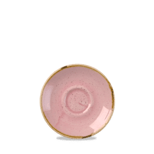 Stonecast® 4-½" Round Saucer, Petal Pink