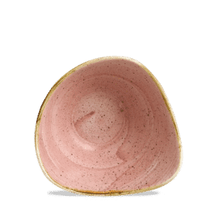 Stonecast® 9 oz Triangular Bowl, Petal Pink