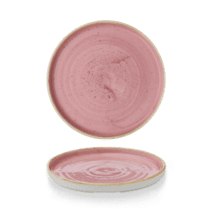 Stonecast® 8.67" Walled Plate, Petal Pink
