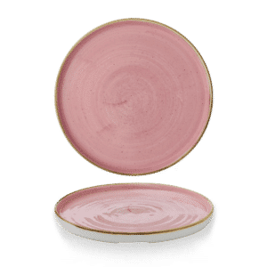 Stonecast® 10-¼" Walled Plate, Petal Pink