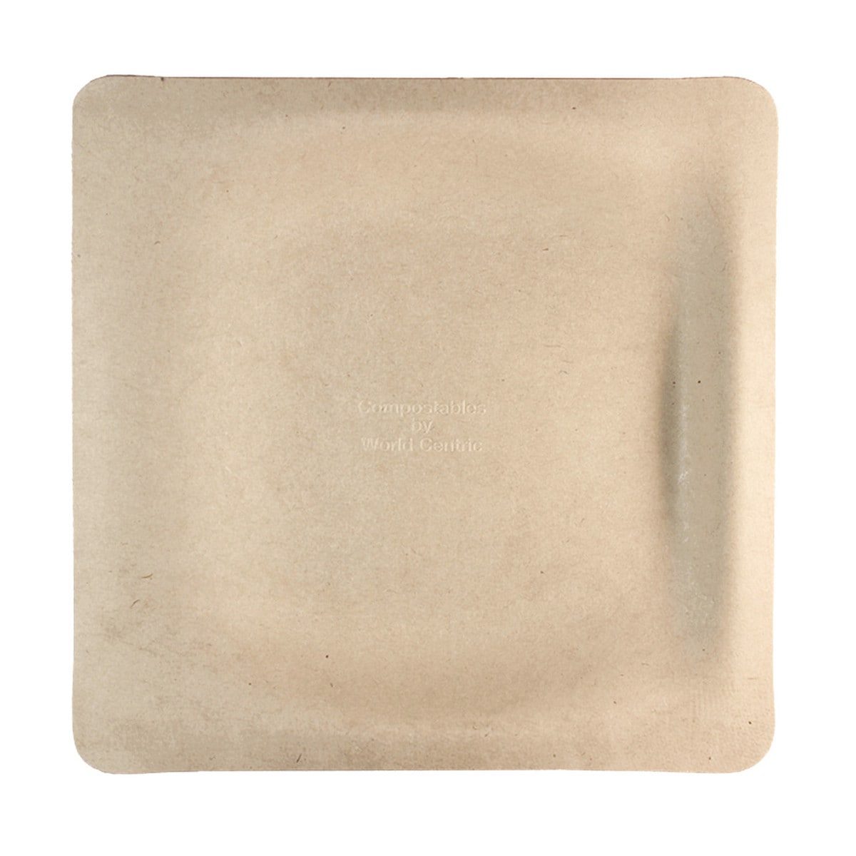 7" Fiber Square Plate